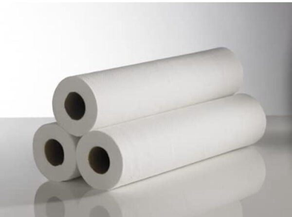 White Tissue Couch Rolls