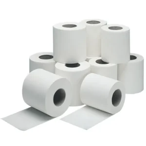 White Toilet Rolls